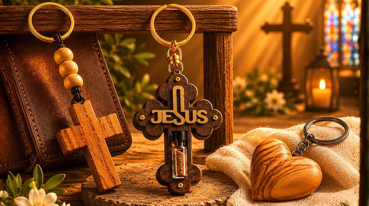Custom Olive Wood Keychain Online | Olive Wood Kay Chains