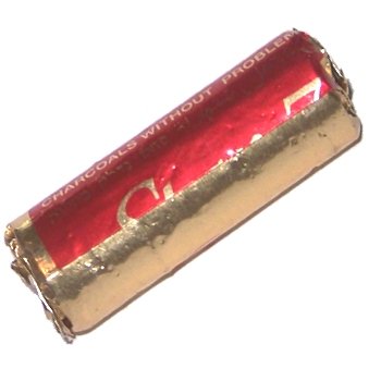 Instant Incense Charcoal from Jerusalem - comes from Greece for incense burning