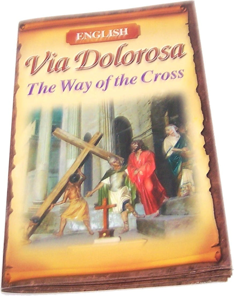 Via Dolorosa - The way of the Cross (Stations) - Pilgrim's actual 14 Stations of our Lord's agony in the Holy Land