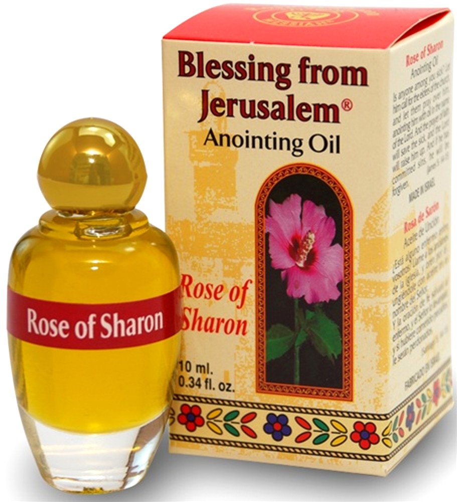 Frankincense & Myrrh Anointing Oil Blessed in Jerusalem Israel Holy Land 10  Ml