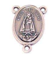 Triángulo del Rosario de Nuestra Señora de la Caridad de El Cobre - Estaño (2.5cm - 1 pulgadas)