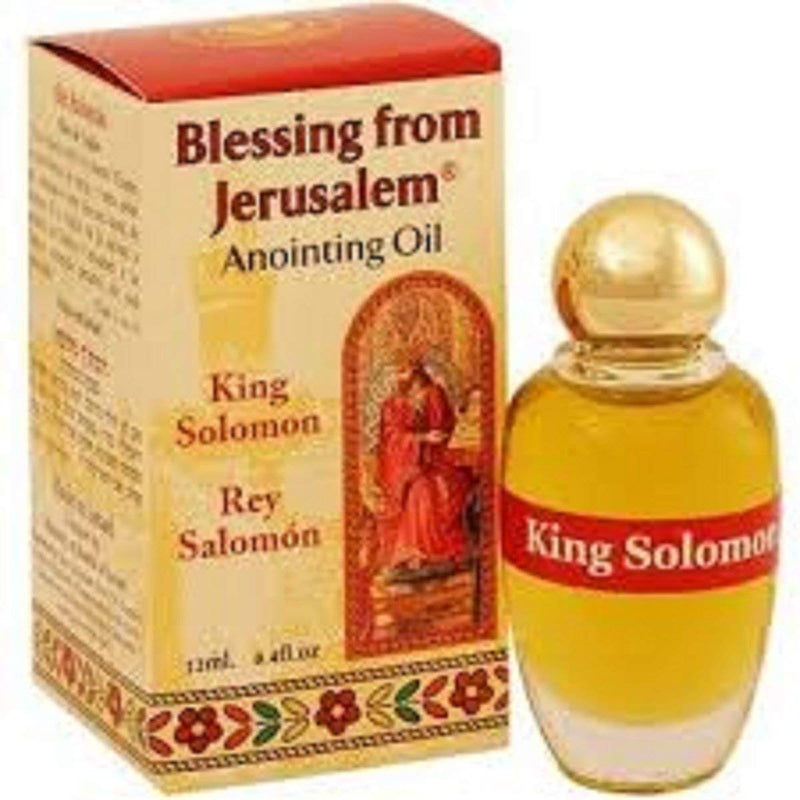 Anointing Oil with Biblical Spices from Jerusalem 0.34oz (10ml) (King Solomon)