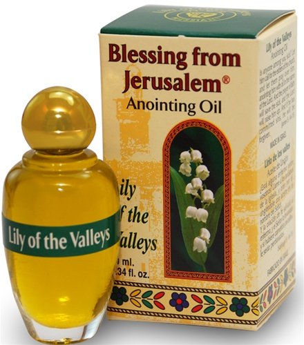 Blessing from Jerusalem Anointing oil - 10 ml ( .34 fl. oz. ) (Lily of the Valleys)