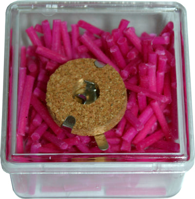 Wicks and Wax box for Oil Lamps - for half a year time