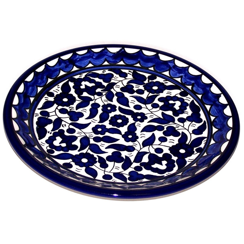 Armenian Ceramic Decorative Dinner or Display Plate (Asfour Outlet) - 9.5 Inches