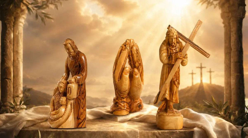 Olive Wood Statues