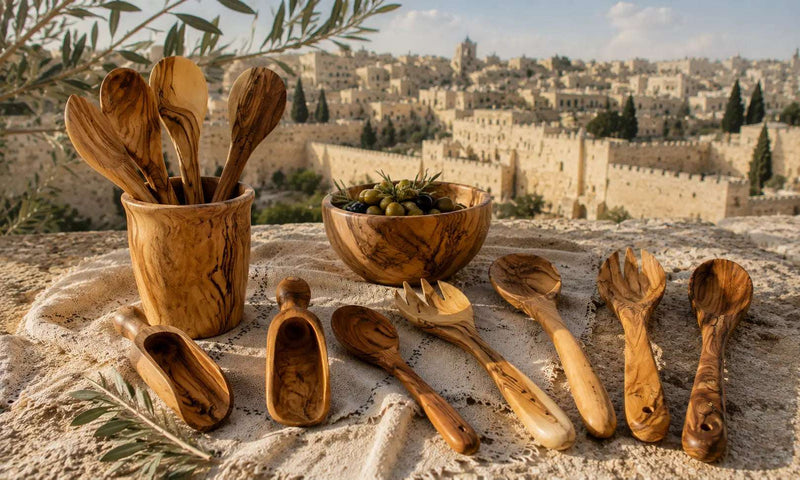 Olive Wood Spoons & Scoops