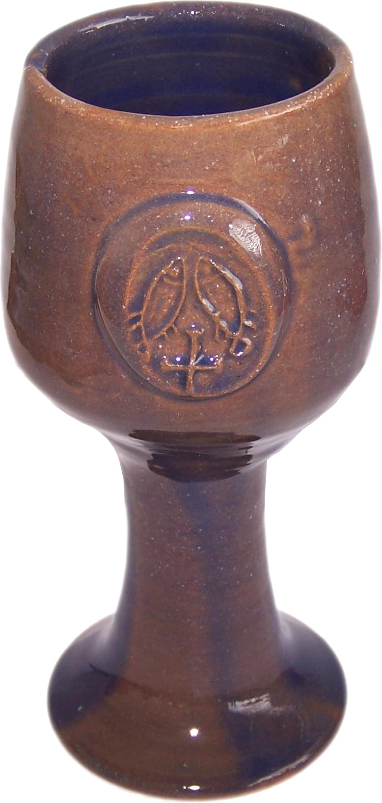 Holy Land Market Terra Cotta Biblical Wine Goblet Communion Chalice