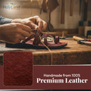 Holy Land Market Men/Women Biblical Jesus Leather Sandals/Slides From Jerusalem(Bethlehem Style I)