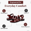 Holy Land Market Men/Women Biblical Jesus Leather Sandals/Slides From Jerusalem (Jerusalem Style I)