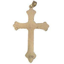 Crucifijo de rosario - Bronce (4.2x2.5cm-1.7x1")