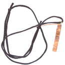 Collar de madera de olivo extra suavizado con paloma (1.2 pulgadas o 3 cm) - La longitud del collar es ajustable. Con Certifi