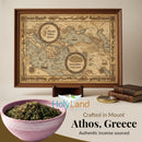 Mercado de Tierra Santa Incienso de Flores Trituradas y Selladas de La Tierra Santa - 90-110 Gramos (3.5 Onzas)