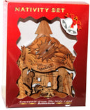 Olive Wood Silent Night Nativity