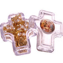 Holy Land Market Mini-Pearl Rosary - Very Delicate and Strong Made with Gold Plated Alpaka SIL.