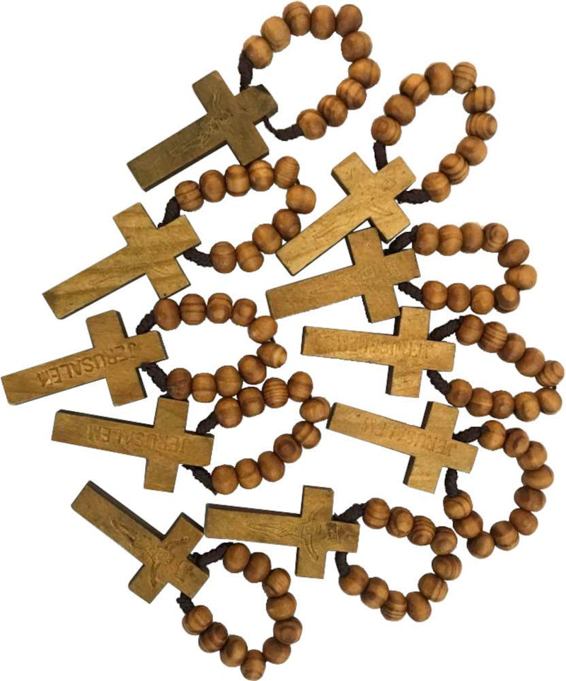 Rosary/Necklace with Velvet Bag