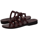 Holy Land Market Men/Women Biblical Jesus Leather Sandals/Slides From Jerusalem (Mariam Style I)