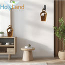 Wood Nativity Set - Holy Family modern style (14.5 high x10 cm or 5.7x3.93")