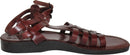 Holy Land Market Men/Women Biblical Jesus Leather Sandals/Slides From Jerusalem (Jeremiah Style)
