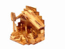 Juego de Natividad de Madera de Olivo - Hecho a Mano