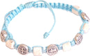 MEDJUGORJE - Chaplet - Bracelet from Apparation hill stones.