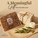 Mercado de Tierra Santa Incienso de Flores Trituradas y Selladas de La Tierra Santa - 90-110 Gramos (3.5 Onzas)