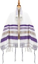 Holy Land Market Grafted IN - Messianic Christian Prayer Shawl/Tallit Prayer Shawl - Creation and Restoration Talit (Black)