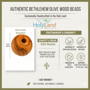 10mm Rosary Beads (500 Beads) - Bethlehem Olive Wood