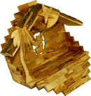 Nacimiento de Nochebuena de madera de olivo