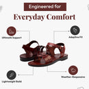 Holy Land Market Men/Women Biblical Jesus Leather Sandals/Slides From Jerusalem (Yousef Style)