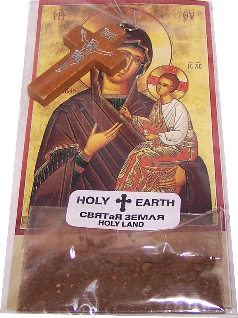 Rosary/Necklace with Velvet Bag