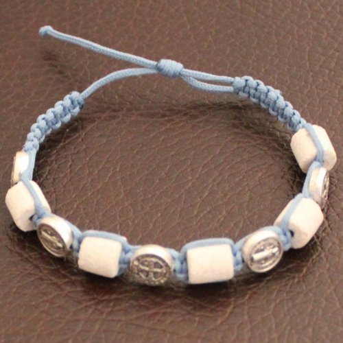 MEDJUGORJE - Chaplet - Bracelet from Apparation hill stones.