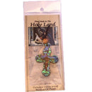 Eastern style Olive wood Crucifix with Mother of Pearls with Certificate (60cm / 23.5 inches, Cross is 5cm or 2 inches)