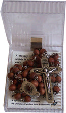 Rosary/Necklace with Velvet Bag