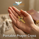 Crucifijo de 14 estaciones de madera de olivo - 18 cm O 7 pulgadas