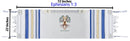 Holy Land Market Grafted IN - Messianic Christian Prayer Shawl/Tallit Prayer Shawl - Creation and Restoration Talit