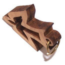 Paloma láser de madera de olivo del Espíritu Santo (2.7x2.4 cm o 1.1x0.9")