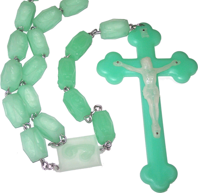 Phosphoric - Phosphorus Holy Rosary (160 cm or 63") Luminous - Light in The Dark Wall Rosary