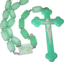 Rosario Luminous - Luz en la Oscuridad de 160 cm o 63" - Rosario Santo Rosario de Fósforo
