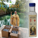Holy Land Market Authentic Jordan River Holy Water Blessed by a Priest – Sacred Catholic Baptism Water for Prayer, Blessings & Spiritual Protection