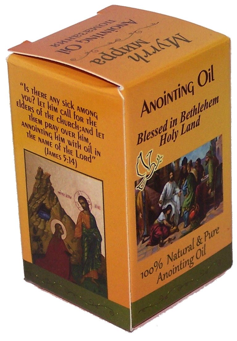 from The Holy Land Anointing Oil - 10ml (.34 fl. oz.)