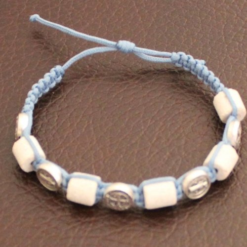 MEDJUGORJE - Chaplet - Bracelet from Apparation hill stones.