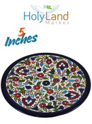 Miriam Seder Kiddush Ceramic Passover Cup or goblet and plate - 5.5 Inches - Asfour Outlet Trademark