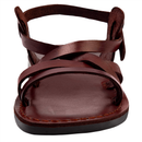 Sandalias/Chanclas Bíblicas de Jesús de Cuero para Hombres/Mujeres del Mercado de Tierra Santa (Estilo Yashua II)