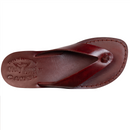Sandalias/deslizadores de cuero bíblicos para hombres/mujeres de Jesús de Jerusalén (Estilo Pastor II)