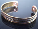 COPPER MAGNETIC BRACELET FOR MEN / Women - Arthritis Aid. Adjustable size.