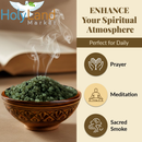 Mercado de Tierra Santa Incienso de Flores Trituradas y Selladas de La Tierra Santa - 90-110 Gramos (3.5 Onzas)