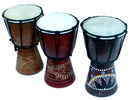 Djembe or Jembe Drum With nature and Animals carving from Jerusalem - Small (19cm or 7.5 Inches high) by Holy Land Market