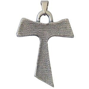 Tau crucifix - Pewter (4cm or 1.57") Rosary/Pendant