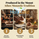 Mercado de Tierra Santa Incienso de Flores Trituradas y Selladas de La Tierra Santa - 90-110 Gramos (3.5 Onzas)